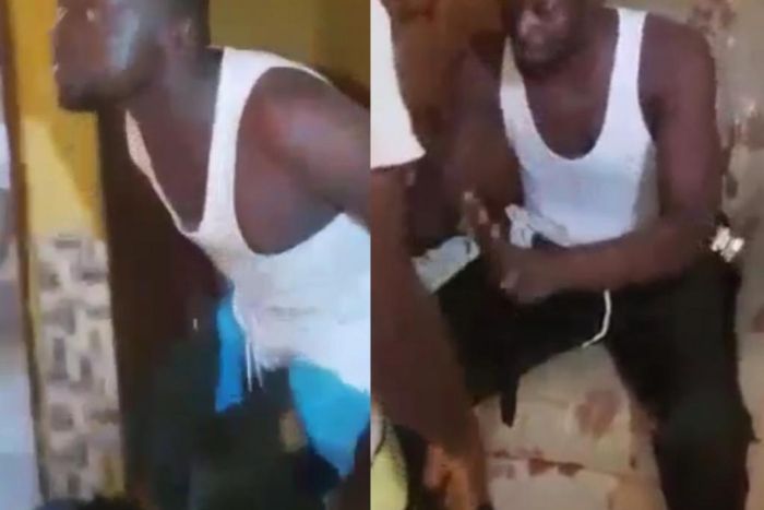 Pastor grabbed red-handed as he attempts to ‘eat’ his church elder’s wife (video)