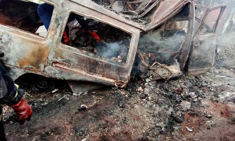 Kintampo car accicdent