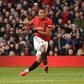 Anthony Martial scored Manchester United's opening goal in a 2-0 win against Manchester City