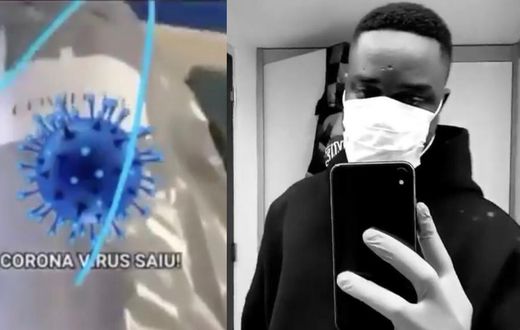 Sarkodie shares video of coronavirus dead bodies to warn fans to stay home