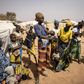Thousands of people have fled the jihadist onslaught in northern Burkina Faso, holing up in a camp in the town of Barsalogho