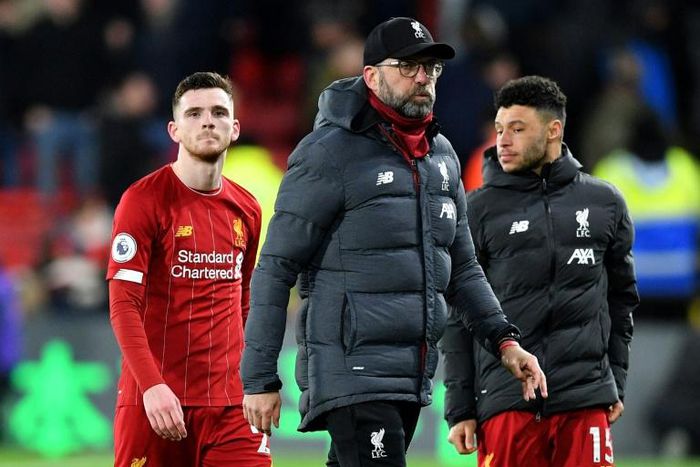 Liverpool manager Jurgen Klopp kept calm after the shock loss at Watford