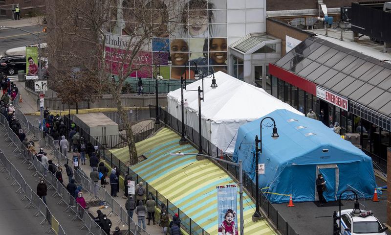 13 Deaths in a Day: An 'Apocalyptic' Coronavirus Surge at an NYC Hospital