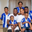 Mubarak Wakaso shares rare photo of his adorable family