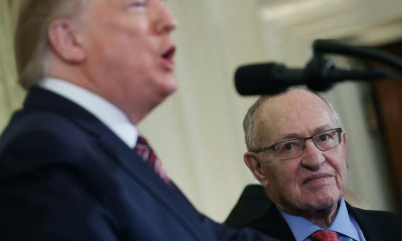 Renown lawyer Alan Dershowitz will present oral arguments on behalf of Donald Trump at the president's impeachment trial
