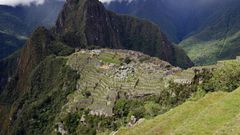 Around 1.5 million tourists a year visit the old Inca sanctuary of Machu Picchu in the Andes, the most iconic site in Peru