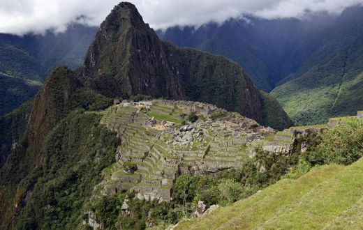 Around 1.5 million tourists a year visit the old Inca sanctuary of Machu Picchu in the Andes, the most iconic site in Peru