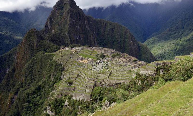 Around 1.5 million tourists a year visit the old Inca sanctuary of Machu Picchu in the Andes, the most iconic site in Peru