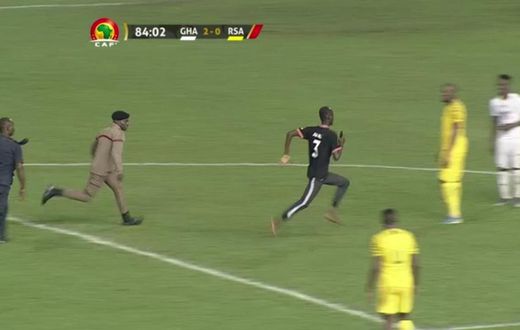 Pitch invader spent night in cells; will be arraigned before court today – Police