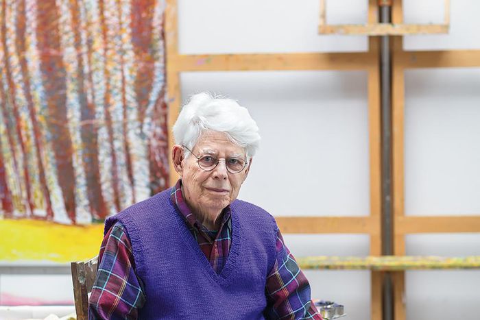 Wolf Kahn, Who Painted Vibrant Landscapes, Is Dead at 92