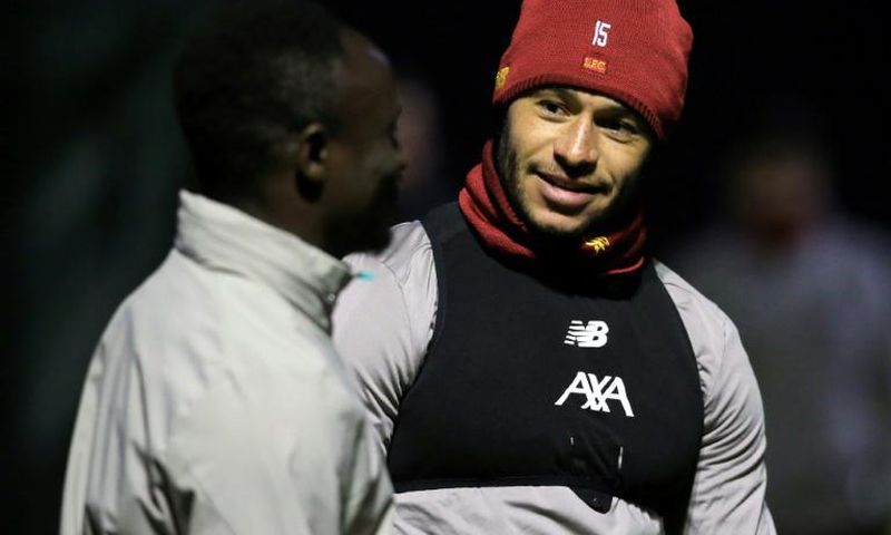Liverpool midfielder Alex Oxlade-Chamberlain (right) has hailed the team's belief