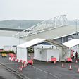 Brighton's Amex stadium is being used as a drive-through coronavirus testing centre
