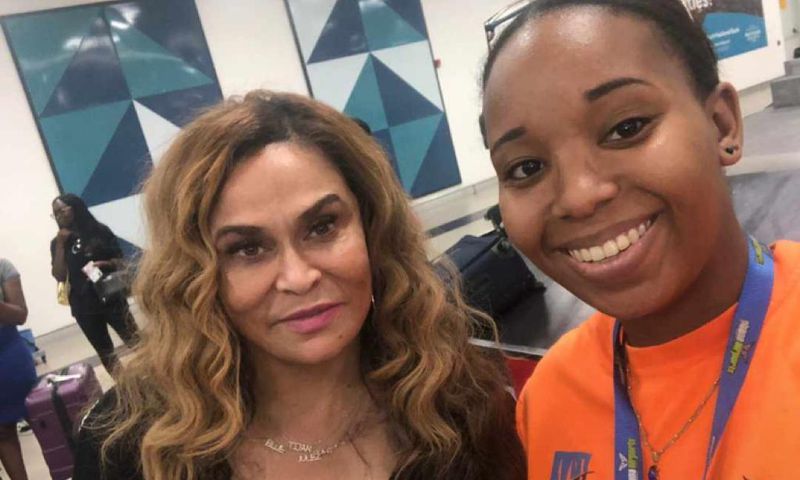 Beyonce's mother spotted in Ghana
