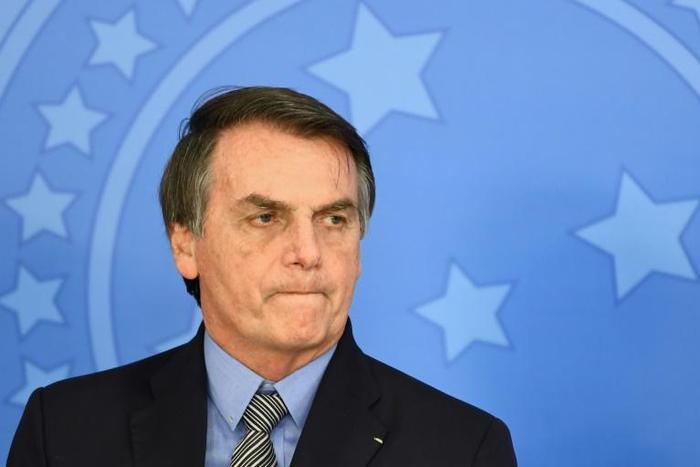 Brazilian President Jair Bolsonaro (pictured September 2019) is one of the few leaders to back US President Donald Trump for the killing of a top Iranian commander