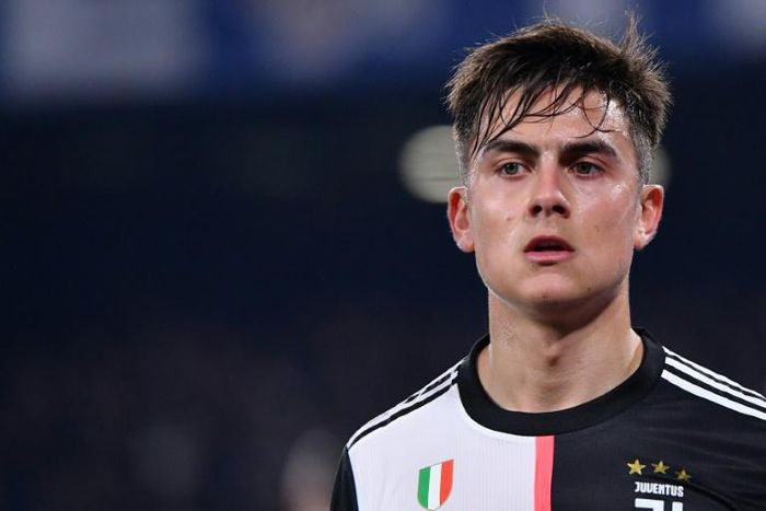 Argentine forward Paulo Dybala was one of three Juventus players to test positive for coronavirus.