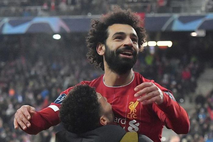 Panic over: Mohamed Salah's goal gave Liverpool breathing space in Salzburg