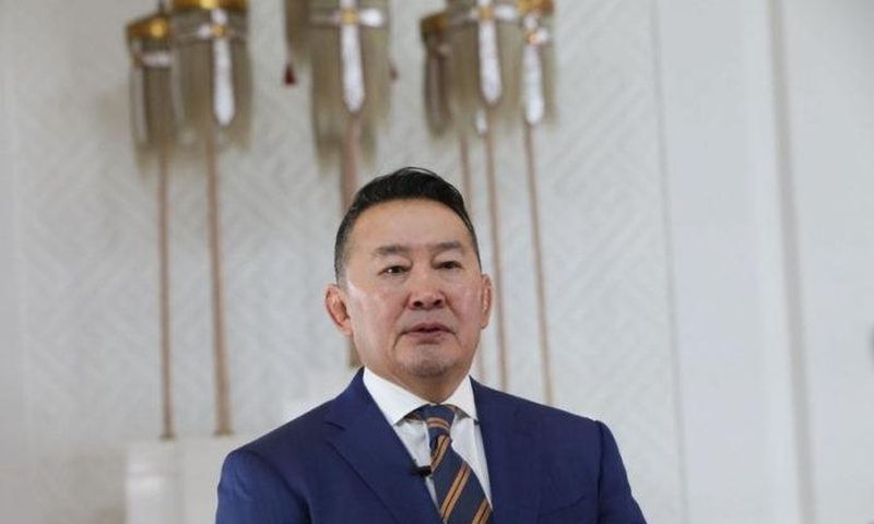 Mongolian president placed under quarantine