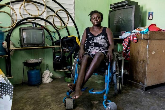 Herlande Mitile was left disabled by the deadly earthquake that struck Haiti in January 2010, and now, she says she feels forgotten by the government