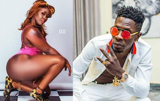 Shatta Wale and Ginger Goddess