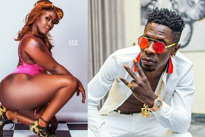 Shatta Wale and Ginger Goddess