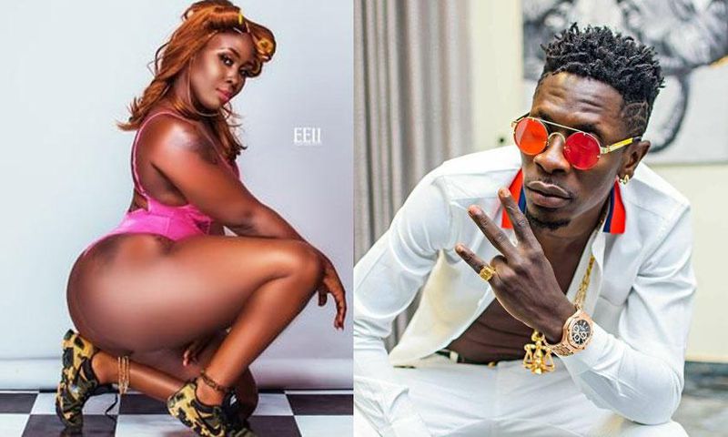 Shatta Wale and Ginger Goddess