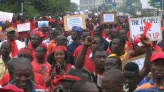 Demo over Atewa forest