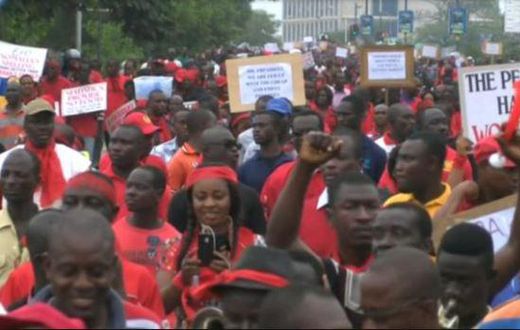 Demo over Atewa forest