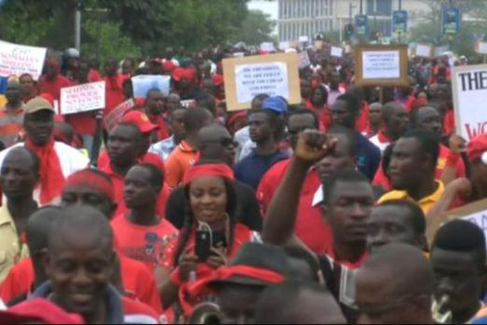 Demo over Atewa forest