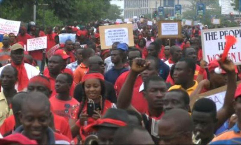 Demo over Atewa forest