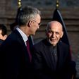 Many Afghans are left despairing for their country's future over the game of thrones between Abdullah Abdullah (L) and President Ashraf Ghani (R), pictured with NATO Secretary General Jens Stoltenberg
