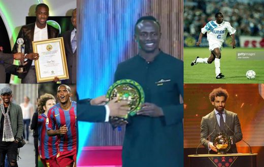 Past winners African Footballer of the Year