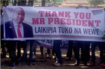 Residents of Agric minister’s hometown storm the streets to celebrate his sacking