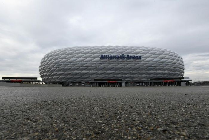 The Allianz Arena, home of Bayern Munich, is one of the stadiums closed across Germany due to the coronavirus