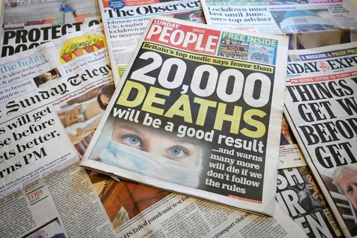 Britain's culture secretary Oliver Dowden has warned the news industry could lose £50 million during the crisis, particularly as big firms had blocked online ads alongside stories on COVID-19