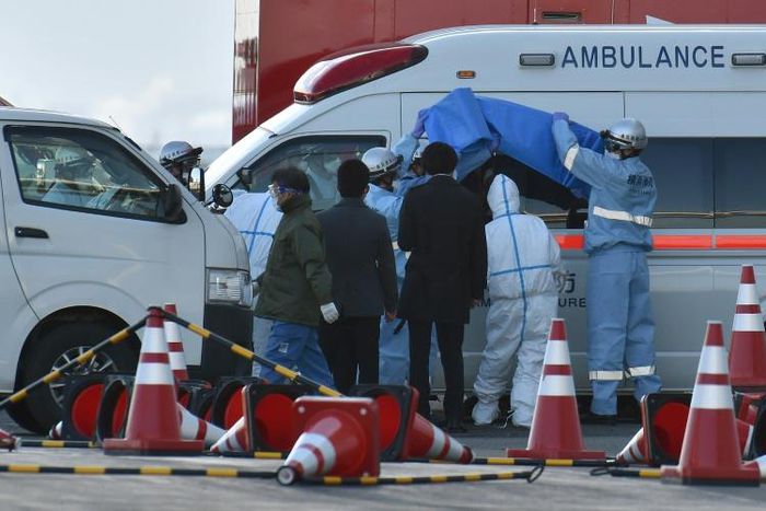 The new cases raise the number of confirmed infections on board the ship to at least 61