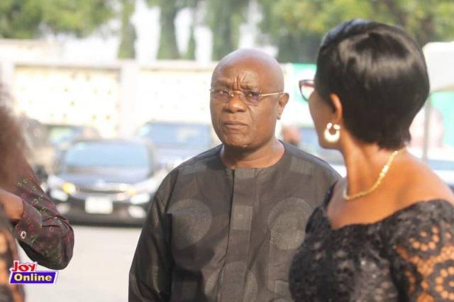 Alex Mould buries daughter Photo credit: myjoyonline