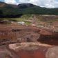 Aerial view of Brazilian mining multinational Vale at the Corrego do Feijao mine where the collapse of a tailings dam January 25, 2019 killed 270 people