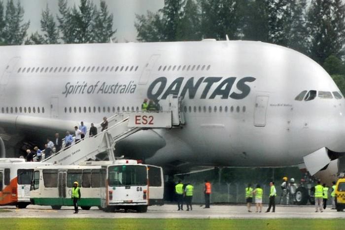 Qantas said its international flights would be suspended for at least two months