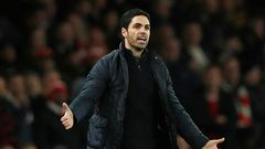 Arsenal Mikel Arteta is not expecting to make major signings in the January transfer window