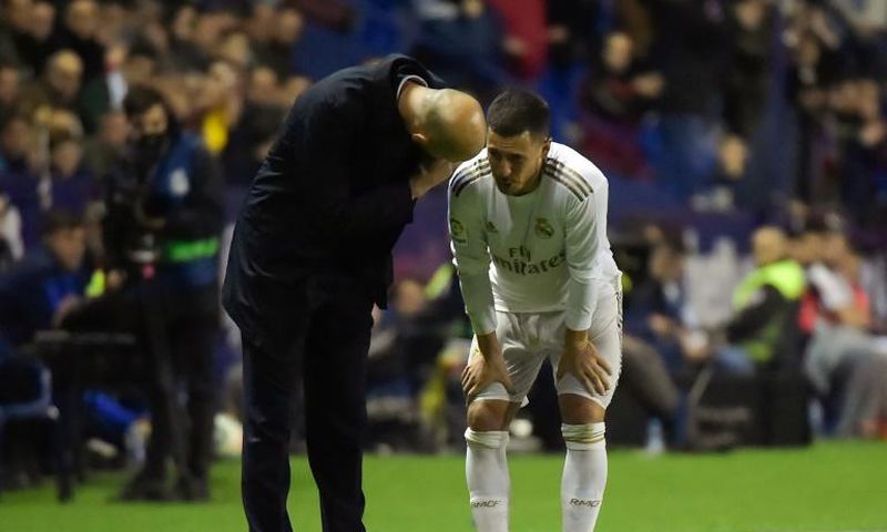 Eden Hazard has suffered an injury-plagued first season at Real Madrid
