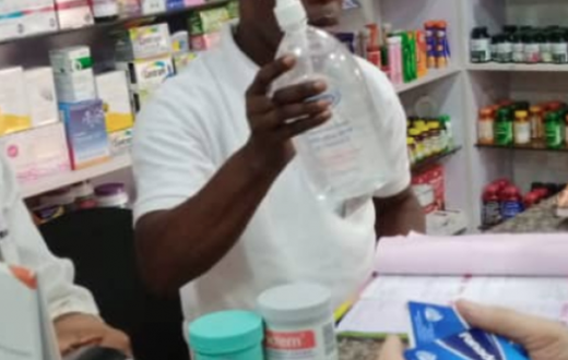 A Nigerian woman recently bought a bottle of sanitiser at a Lagos pharmacy store for almost N20,000.  (TheCable)