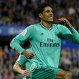 Raphael Varane scored the opening goal in Real Madrid's 4-0 win over Real Zaragoza on Wednesday.
