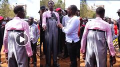 This fashion-savvy man appeared at a polling station to vote but his name was missing in the register (video)
