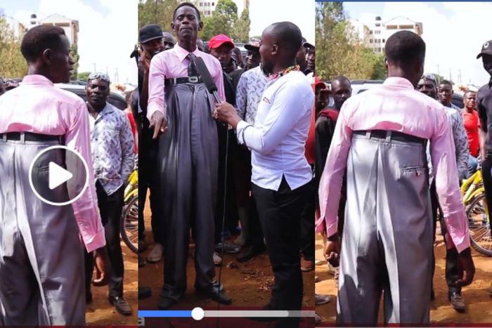 This fashion-savvy man appeared at a polling station to vote but his name was missing in the register (video)