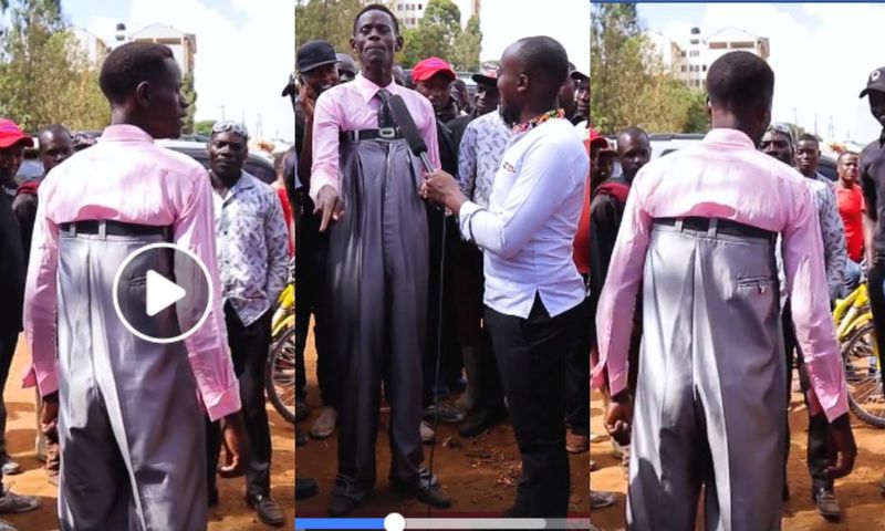 This fashion-savvy man appeared at a polling station to vote but his name was missing in the register (video)