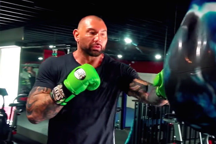 Dave Bautista Takes on an MMA Conditioning Workout