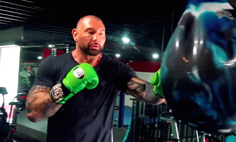 Dave Bautista Takes on an MMA Conditioning Workout