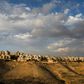 The town of Eizariya in the occupied West Bank, looking towards the settlement of Maale Adumim, Israel's largest in the occupied territories