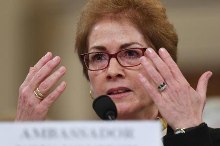 Marie Yovanovitch, the former US ambassador to Ukraine, testified for more than five hours before the House committee holding impeachment hearings into President Donald Trump