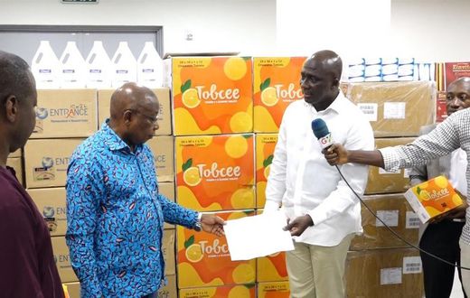 Covid-19: Tobinco Pharmaceuticals donates GHS251,000 worth of medical supplies to MOH